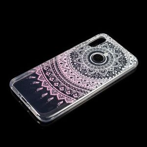 Etui Slim case Art Wzory XIAOMI REDMI 7 jasno różowe mandala 4