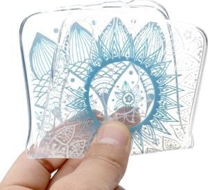 Etui Slim case Art Wzory XIAOMI REDMI 7 niebieski mandala 3