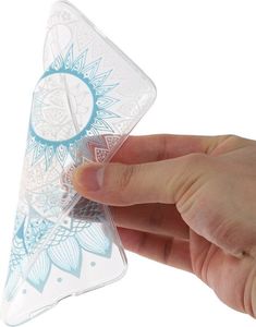 Etui Slim case Art Wzory XIAOMI MI 9 niebieski mandala 2