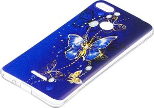 Etui Slim Art Xiaomi Redmi 6 Dual Camera: 12MP+5MP niebieskie motyle 3