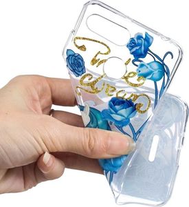 Etui Slim Art Xiaomi Redmi 6 jednorożec i niebieski kwiat 5