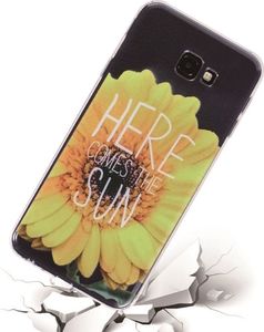 Etui Slim Art Samsung Galaxy J4+ J4 PLUS kwiat i cytat 4