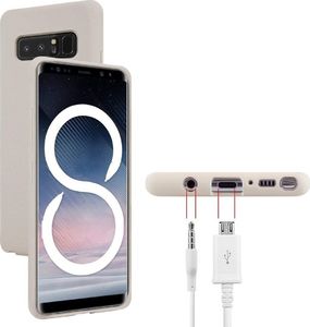 Etui Silicone Case elastyczne silikonowe SAMSUNG GALAXY S10 szare 3