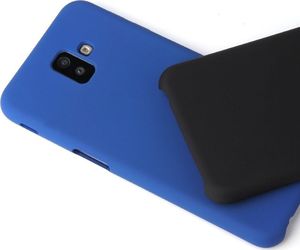 Etui Silicone Case elastyczne silikonowe SAMSUNG GALAXY J4+ J4 PLUS granatowe 5