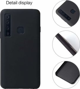 Etui Silicone Case elastyczne silikonowe SAMSUNG GALAXY A9 2018 czarne 2