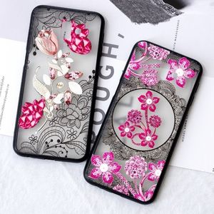 Etui Slim Art SAMSUNG J6+ J6 PLUS różowy kwiat 4