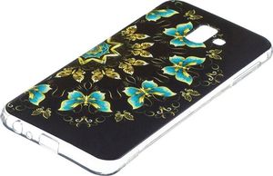 Etui Slim Art SAMSUNG J6+ J6 PLUS kolorowy motyl 3