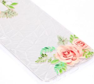 Etui 3D Diamond Surface SAMSUNG J6+ J6 PLUS różowy kwiat 3