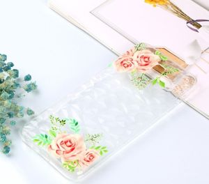 Etui 3D Diamond Surface SAMSUNG J6+ J6 PLUS różowy kwiat 4