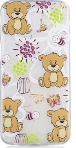 Etui Slim Art SAMSUNG J6+ J6 PLUS brązowy niedźwiedź 2