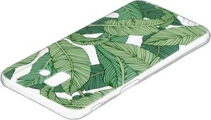 Etui Slim Art SAMSUNG J6+ J6 PLUS zielone liście 4
