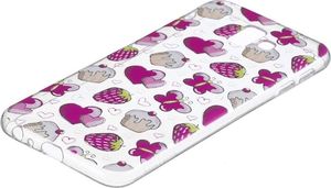 Etui Slim Art SAMSUNG J6+ j6 plus ciastka i truskawki 2