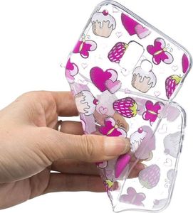 Etui Slim Art SAMSUNG J6+ j6 plus ciastka i truskawki 4