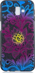 Etui Slim Art SAMSUNG J6+ J6 PLUS unikatowe kwiaty 2
