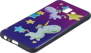 Etui Slim Art SAMSUNG J6+ J6 PLUS gwiazda i jednorożec 3