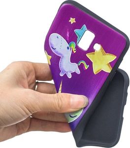 Etui Slim Art SAMSUNG J6+ J6 PLUS gwiazda i jednorożec 4