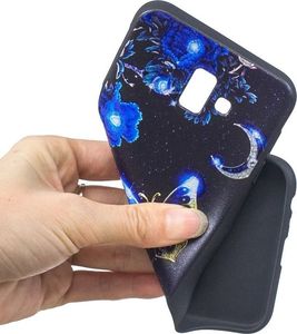 Etui Slim Art SAMSUNG J6+ J6 PLUS niebieski motyl 3
