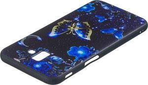 Etui Slim Art SAMSUNG J6+ J6 PLUS niebieski motyl 4