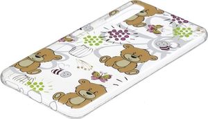 Etui Slim Art SAMSUNG A7 2018 brązowy miś 2