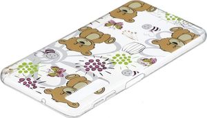 Etui Slim Art SAMSUNG A7 2018 brązowy miś 3