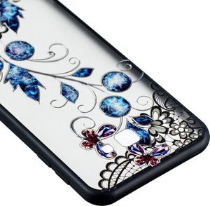 Etui Slim Art SAMSUNG J4+ J4 PLUS motyl i floret 3