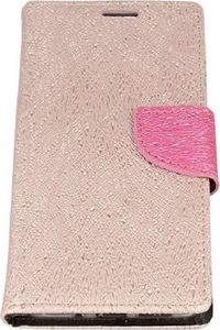 Etui portfel Fancy HUAWEI MATE 10 różowy shine 3