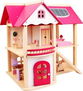 Kiti Domek "Pink Dollhouse" 1
