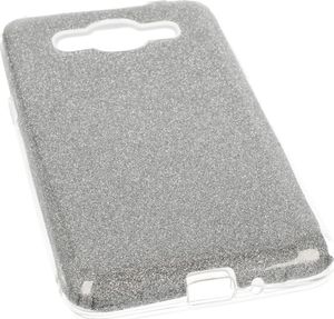 Etui Glitter SAMSUNG G530 srebrne 2