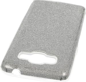 Etui Glitter SAMSUNG G530 srebrne 3