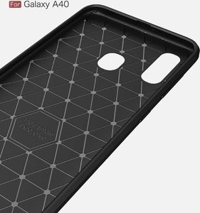 Etui Carbon SAMSUNG GALAXY A40 czarne 4