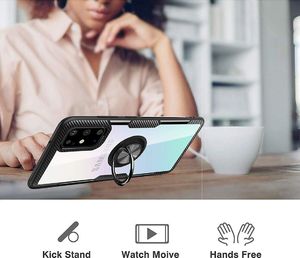 Etui SAMSUNG GALAXY S10 LITE Carbon Ring Pancerne czarne 2