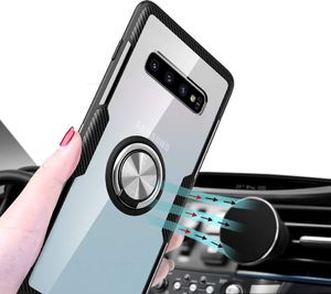 ETUI SAMSUNG GALAXY S10E Carbon Ring Pancerne czarne 3