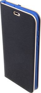 Etui SAMSUNG GALAXY A70 portfel z klapką skóra ekologiczna Flip Venus granatowe 4