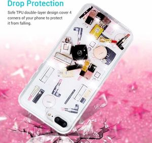 Etui SAMSUNG GALAXY A70 Liquid Make Up Brokat różowe 5