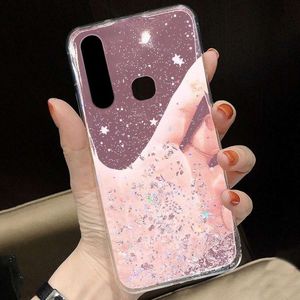 Etui IPHONE 11 PRO Brokat Cekiny Glue Glitter Case różowe 2