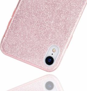Etui Brokat Glitter SONY XPERIA 10 różowe 2