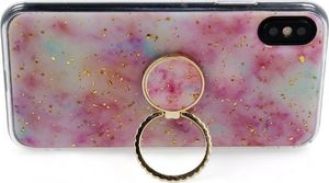 Etui HUAWEI P SMART 2019 Marble Ring jasny róż 2