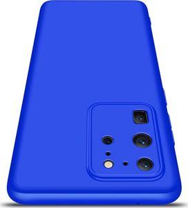 GKK GKK 360 Protection Case etui na całą obudowę przód + tył Samsung Galaxy S20 Ultra niebieski 4