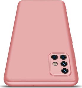 GKK GKK 360 Protection Case etui na całą obudowę przód + tył Samsung Galaxy A51 różowy 2