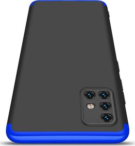 GKK GKK 360 Protection Case etui na całą obudowę przód + tył Samsung Galaxy A51 czarno-niebieski 2