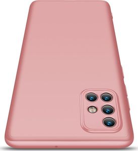 GKK GKK 360 Protection Case etui na całą obudowę przód + tył Samsung Galaxy A71 różowy 2