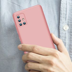 GKK GKK 360 Protection Case etui na całą obudowę przód + tył Samsung Galaxy A71 różowy 8