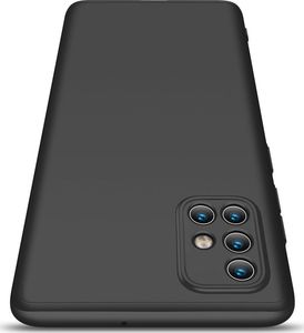 GKK GKK 360 Protection Case etui na całą obudowę przód + tył Samsung Galaxy A71 czarny 2