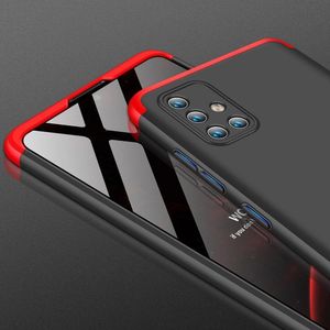 GKK GKK 360 Protection Case etui na całą obudowę przód + tył Samsung Galaxy A71 czarno-czerwony 3