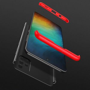 GKK GKK 360 Protection Case etui na całą obudowę przód + tył Samsung Galaxy A71 czarno-czerwony 4