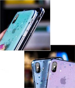 Wozinsky Wozinsky Star Glitter błyszczące etui pokrowiec z brokatem iPhone SE 2020 / iPhone 8 / iPhone 7 czarny 12