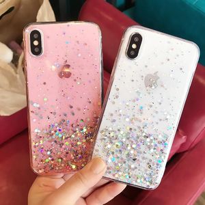 Wozinsky Wozinsky Star Glitter błyszczące etui pokrowiec z brokatem Samsung Galaxy A50 czarny 17