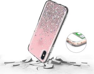 Wozinsky Star Glitter błyszczące etui pokrowiec z brokatem Samsung Galaxy A70 czarny (56767) 4