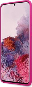 Guess Guess GUHCS62LS4GFU S20 G980 fuksja/fuchsia hard case Silicone 4G Tone On Tone 6
