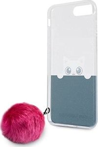 Karl Lagerfeld Karl Lagerfeld KLHCP7LTRGPABPI iPhone 7 /8 Plus hardcase transparent/pink K-Peek a Boo 3